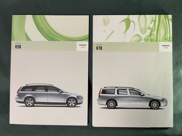 ボルボ V50 カタログ 通販 VOLVO V50 V70 カタログ