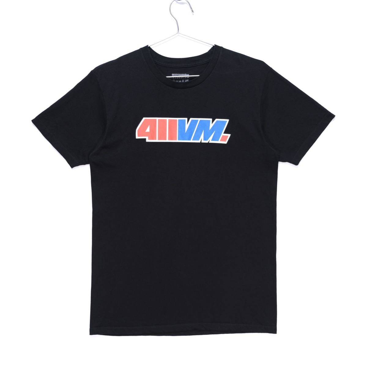 【送料無料】TRANSWORLD SKATEboarding(トランスワールド スケートボーディング)/411VM Tee/411 Video Magazine Tシャツ/ブラック/Mサイズ