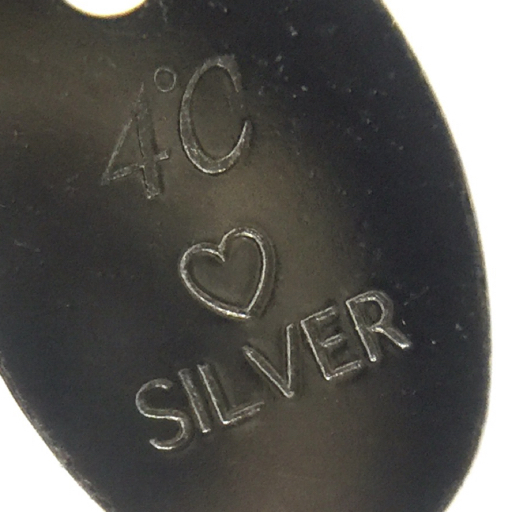 ヨンドシー ハート ネックレス SILVER 他 ダニエルウェリントン バングル レディース 計2点 セット ファッション小物の画像4