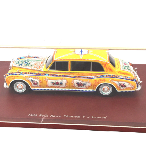 トゥルースケース Miniatures 1/43 1965 ロールスロイス ファントムV マリナーパークウォーク ジョン レノン ミニカーの画像2