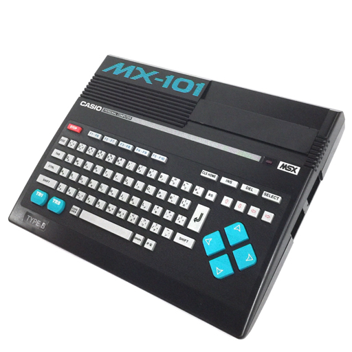 1円 CASIO MSX MX-101 パーソナルコンピューター ソフト 8個付き 元箱