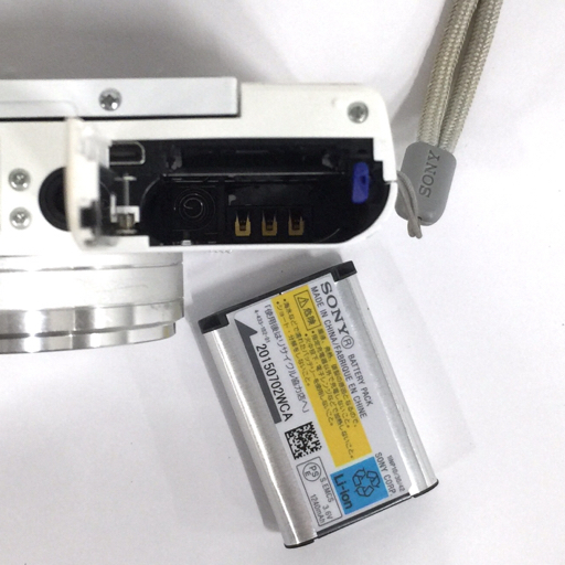 1円 SONY DSC-WX500 コンパクトデジタルカメラ ホワイト 動作確認済