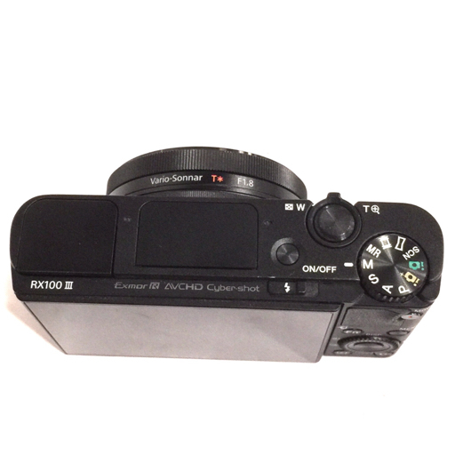 1円 SONY DSC-RX100M3 コンパクトデジタルカメラ 動作確認済 付属品