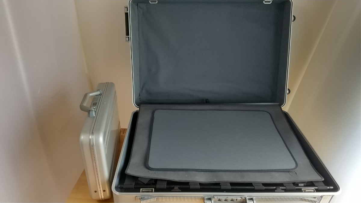 ZERO HALLIBURTON Zero Halliburton Carry case Vintage 1990 year USA made hard-to-find rare secondhand goods &Z2MINI rare secondhand goods 