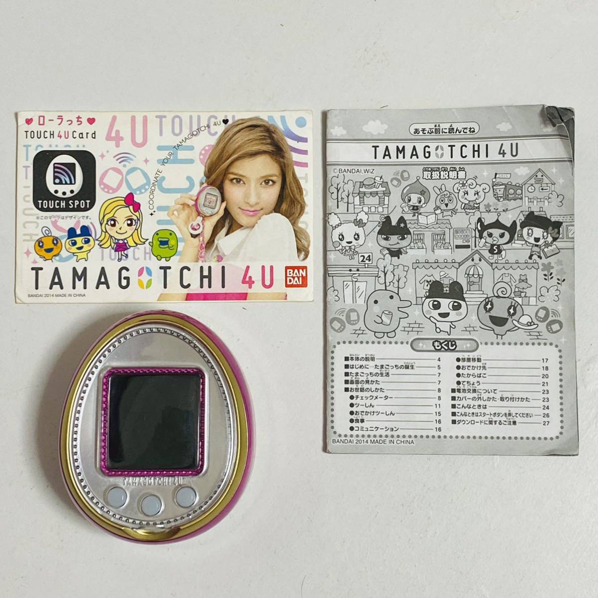 Yahoo!オークション - 【現状品】BANDAI バンダイ TAMAGOTCHI 4...