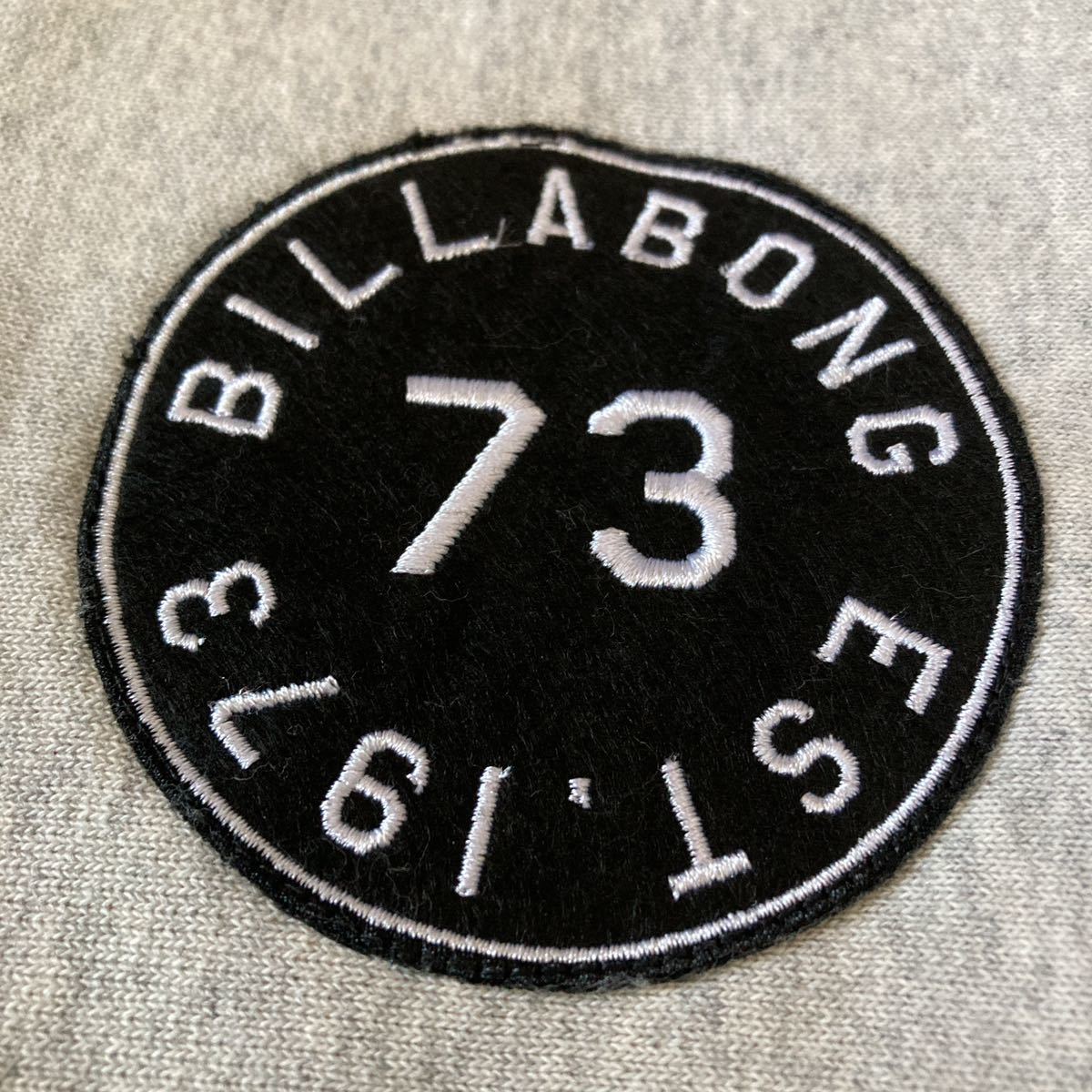 新品タグ付き BILLABONG ビラボン スタジャン M グレー 灰色_画像3