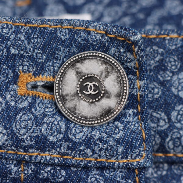 CHANEL/シャネル レディース ジーンズ デニム パンツ ストレッチ