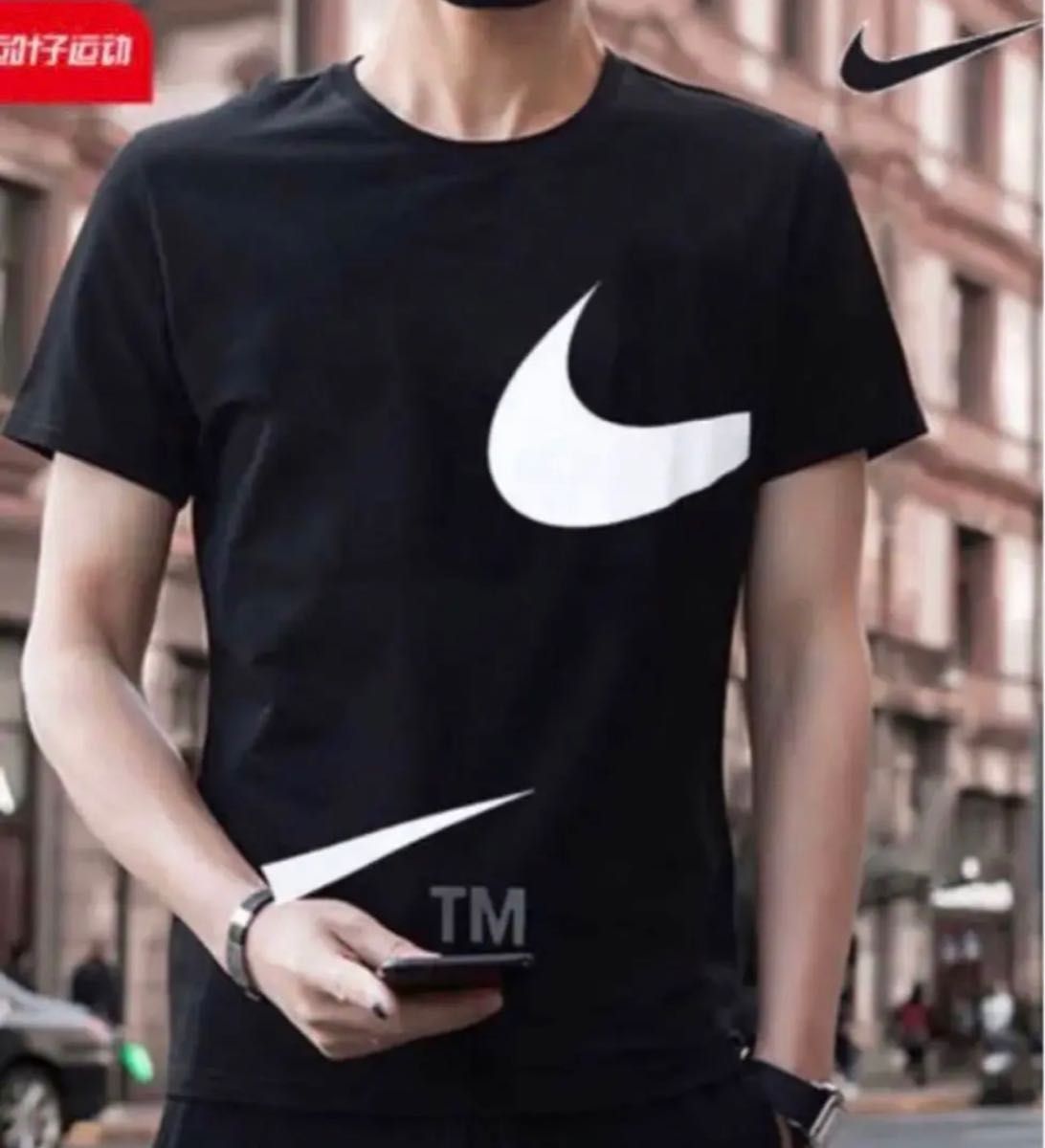 【新品未使用 タグ付】希少サイズ ナイキ SWOOSH Tシャツ ハーフパンツ 上下セット XL