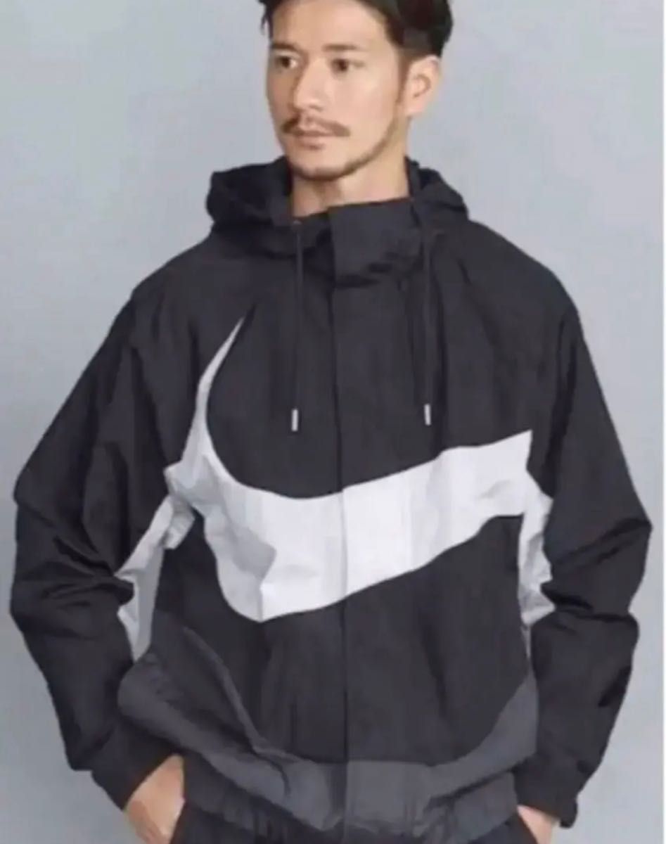 ナイキ NIKE ビッグ スウッシュ ウーブンジャケット M 新品未 ナイキ NIKE ビッグ スウッシュ ウーブンジャケット M 新品未