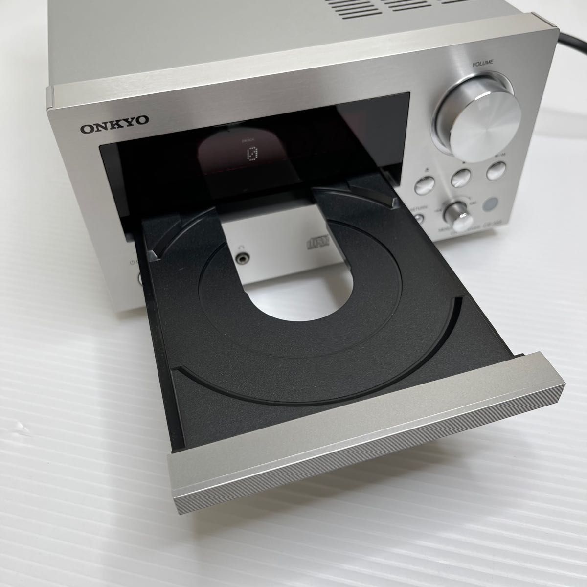 美品】 ONKYO オンキョー CDレシーバー CR-555 リモコン付き 希少 廃盤