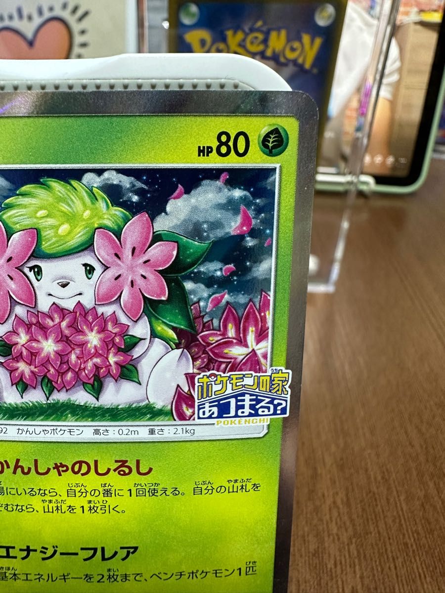 シェイミ しょこたん 中川翔子 ポケモンカード ポケモンセンター ポケモンカードゲーム プロモ