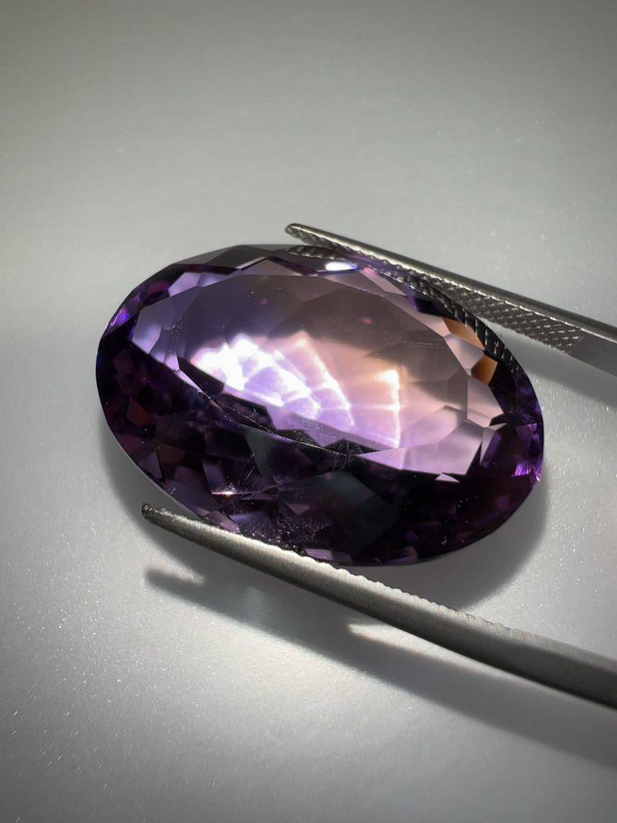 かわいい~!」 「ビッグストーン」アメジストルース 28.8ct KS1000