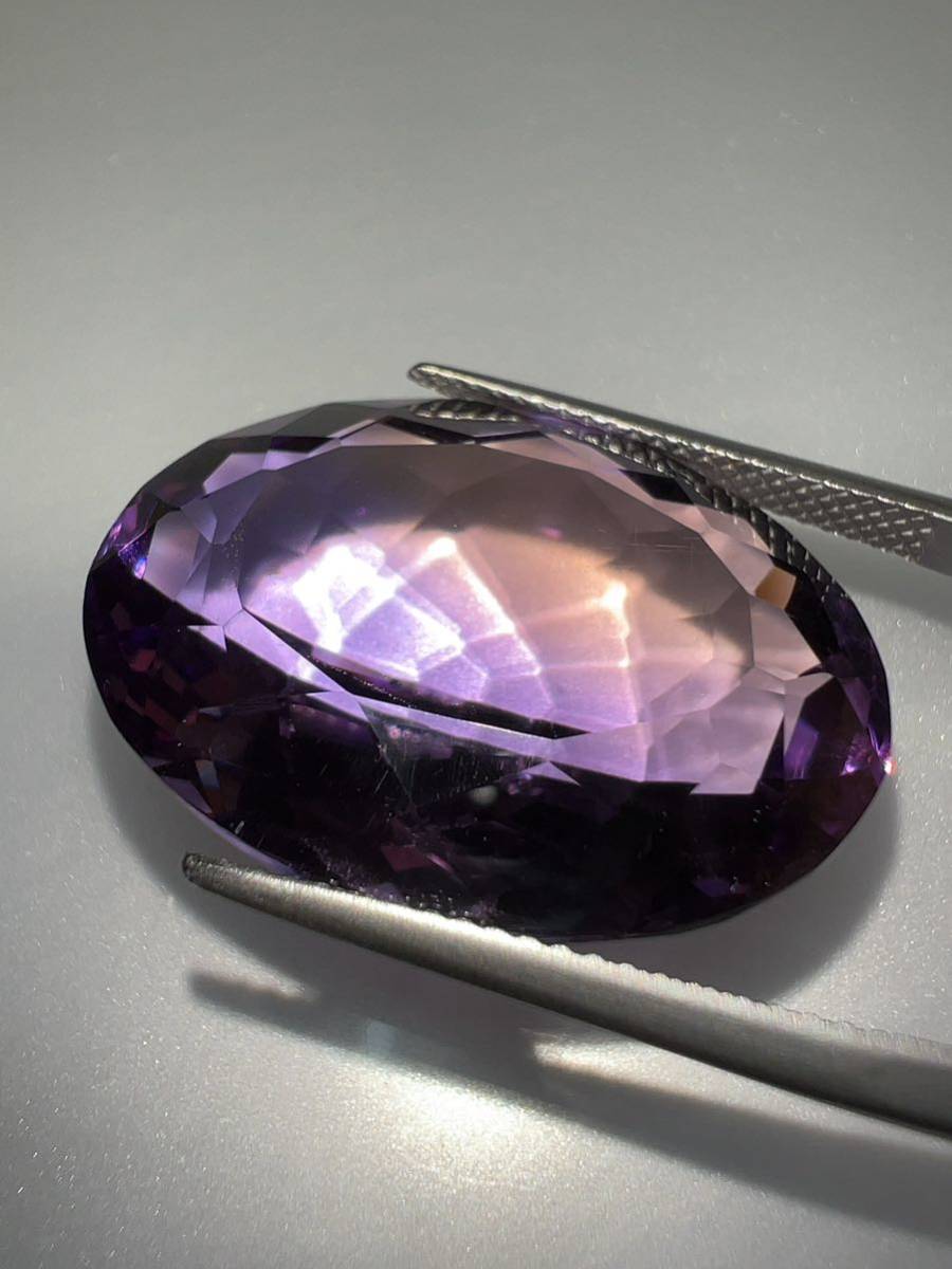 かわいい~!」 「ビッグストーン」アメジストルース 28.8ct KS1000