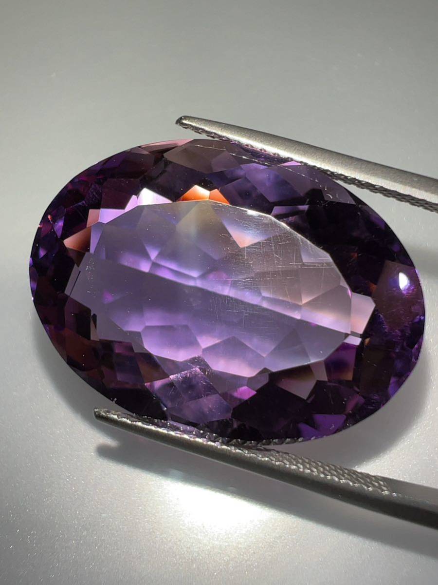 かわいい~!」 「ビッグストーン」アメジストルース 28.8ct KS1000