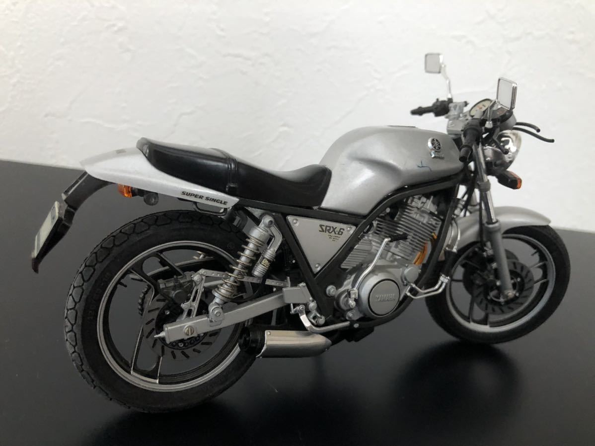SRX-6 1/12 バイク オートバイ 完成品 タミヤ アオシマ ハセガワ