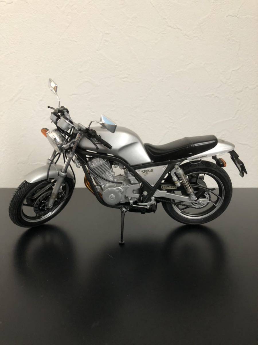 SRX-6 1/12 バイク オートバイ 完成品 タミヤ アオシマ ハセガワ