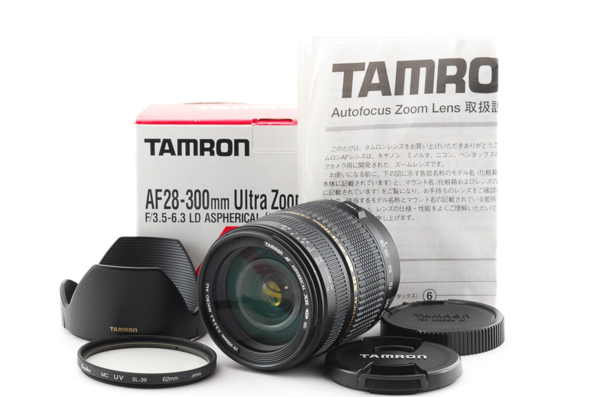 高級品市場 28-300mm AF タムロン 美品☆TAMRON f3.5-6.3 1920539