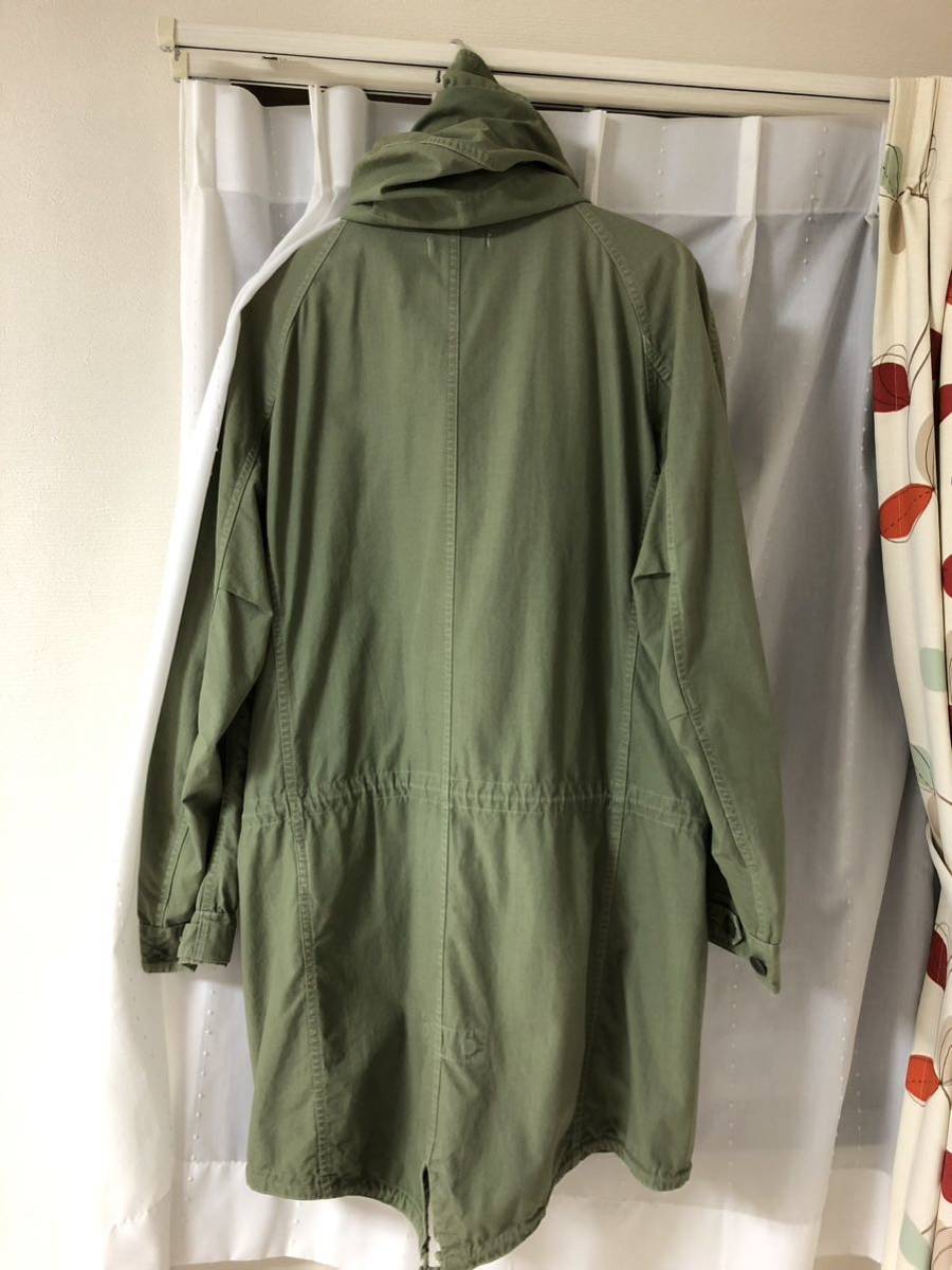 nonnative TROOPER HOODED COAT COTTON RIPSTOP OVERDYED_画像4