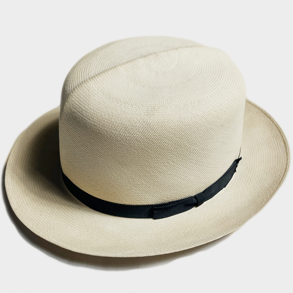 幻NOS! 30s STETSON 58CM オプティモ パナマ ハット デッドストック ステットソン OPTIMO PANAMA HAT DEAD レア カンカン帽 STRAW ストロー