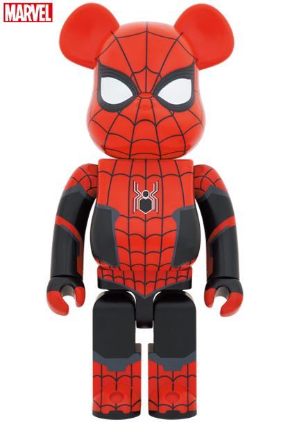 送料無料! BE@RBRICK SPIDER-MAN UPGRADED SUIT 1000