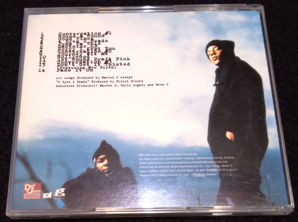 Twinz/Conversation★Warren G　 Foesum　Eastside LB♪　G-RAP　G-FUNK　1995年国内初盤CD/PHCR-1378_画像3