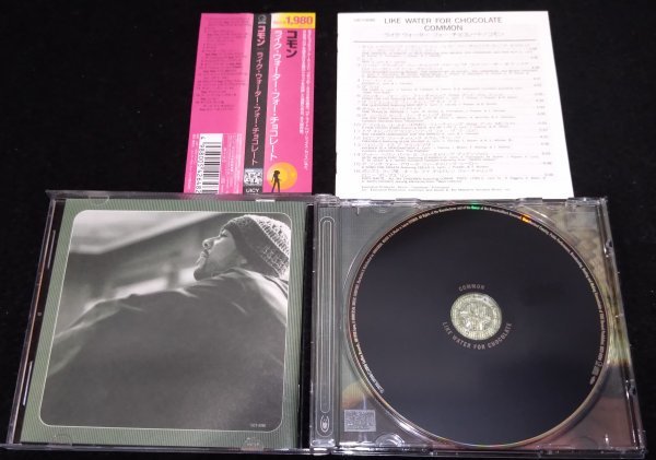 Common/Like Water For Chocolate☆国内盤・帯・和訳 J DILLA D Common/Like Water For Chocolate☆国内盤・帯・和訳 J DILLA D