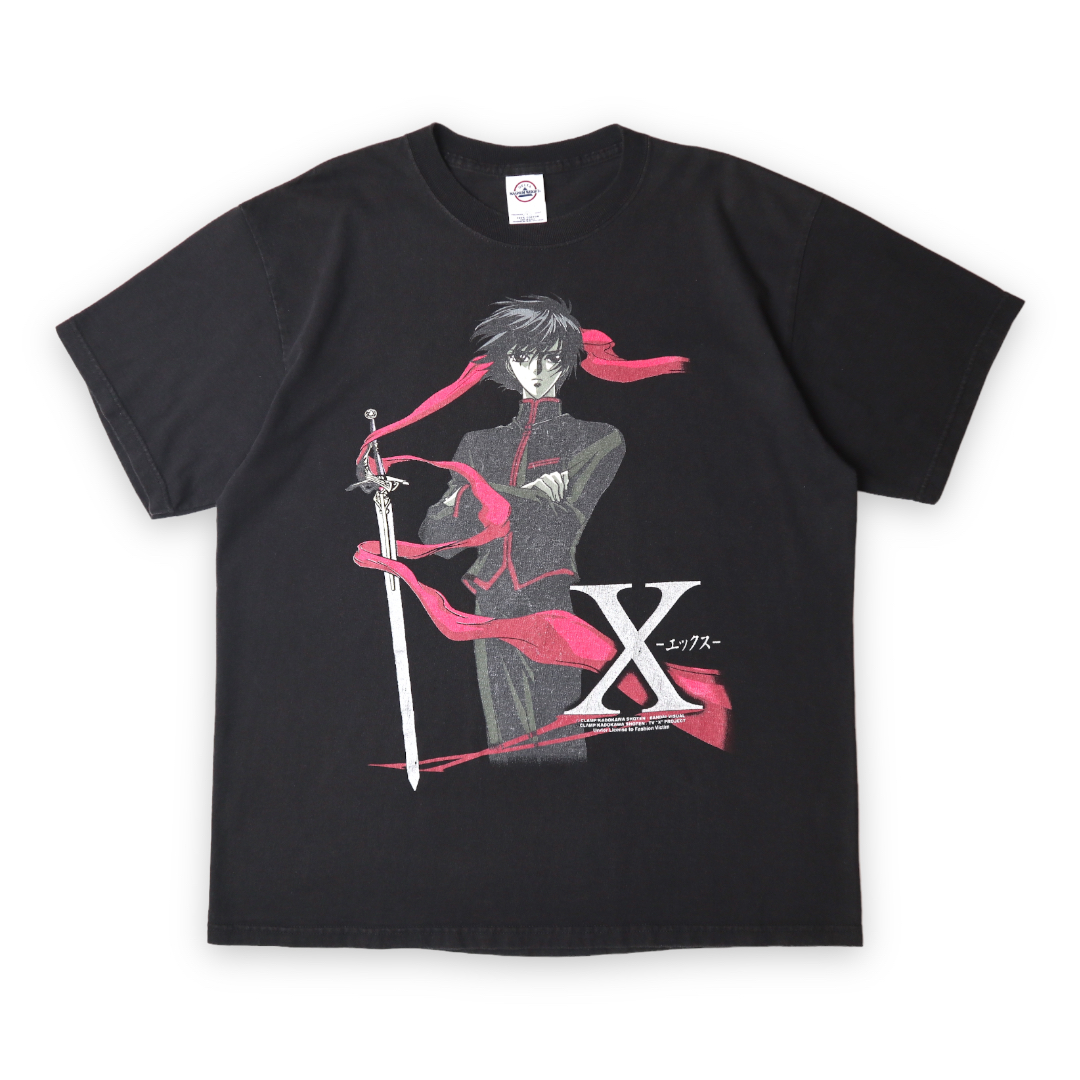 00s X CLAMP Kamui Shiro FASHION VICTIM Tシャツ アニメT キャラT ムービーT vintage ヴィンテージ 希少 supreme AKIRA トラヴィス 90s