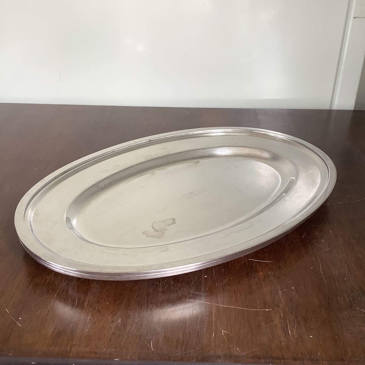  большой flat тарелка нержавеющая сталь тарелка plate тарелка 3 шт. комплект yakiniku тарелка BBQ товары для улицы кемпинг che - ласты g тарелка 28.0×41.0×2.2cm б/у 