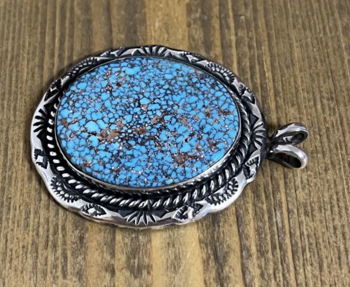  presence eminent largish. turquoise pendant top Indian jewelry navajo Navajo group 