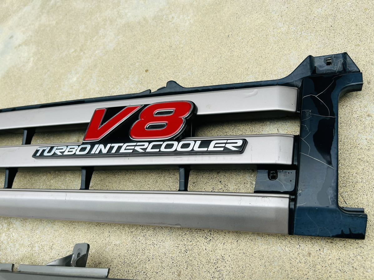 日野 プロフィア テラヴィ グリル V 8 日野純正 エンブレム 激レア