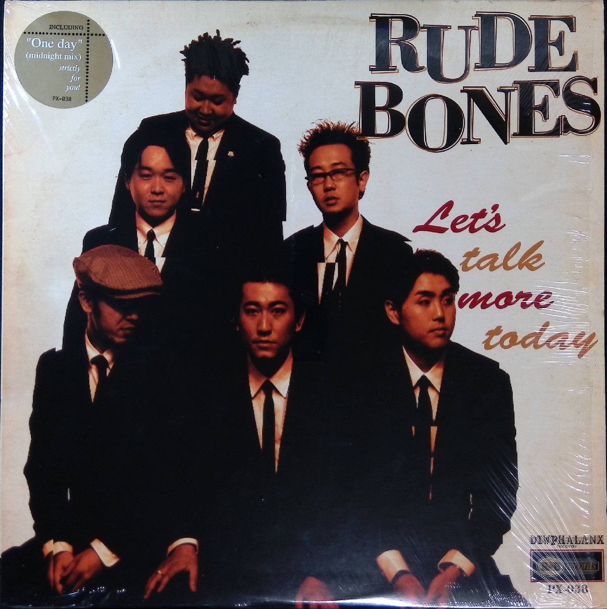 27994 Rude Bones/Let's Talk More Today ※シュリンクステッカー_画像1