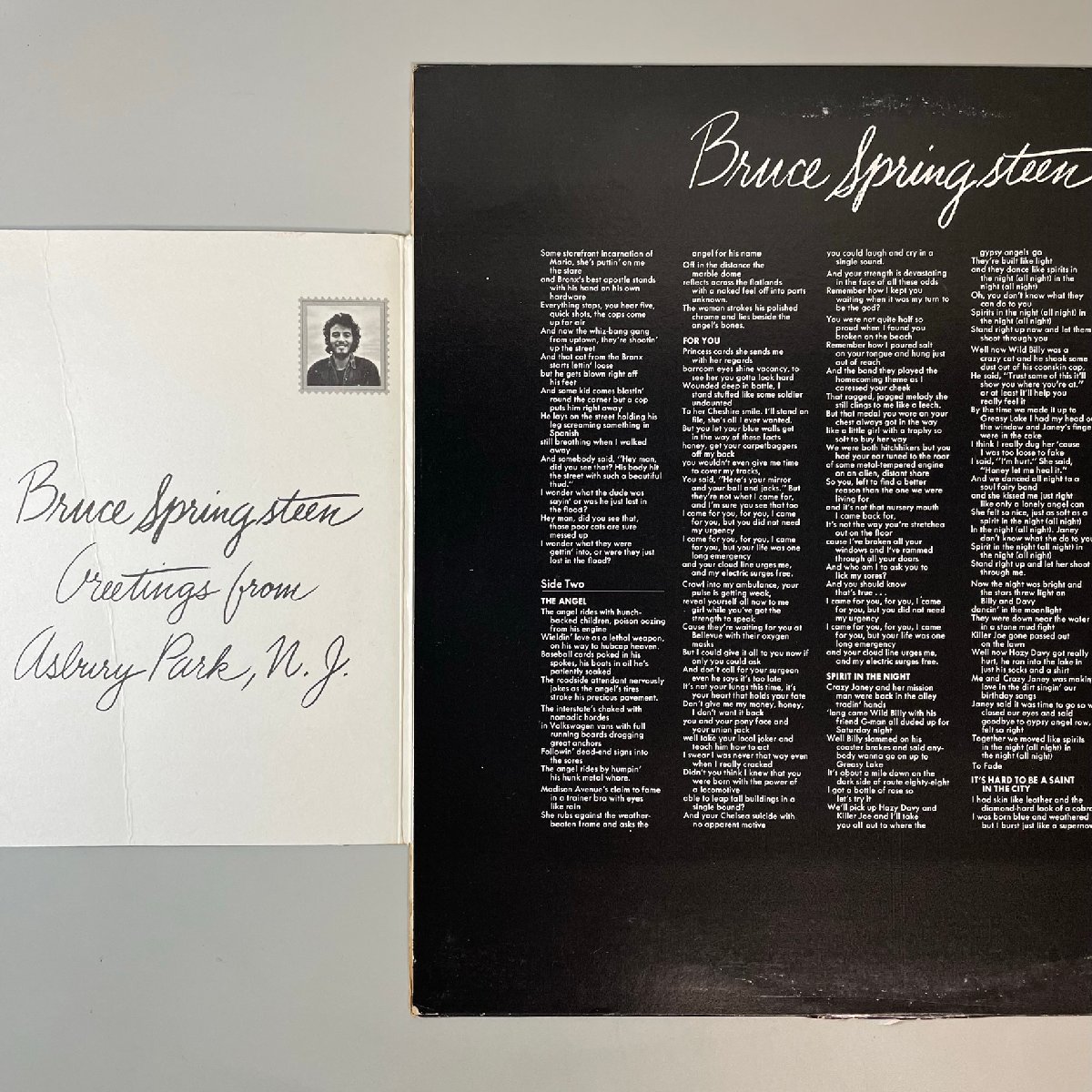 26924【US盤】 Bruce Springsteen/Greetings From Asbury Park, N.J._画像2
