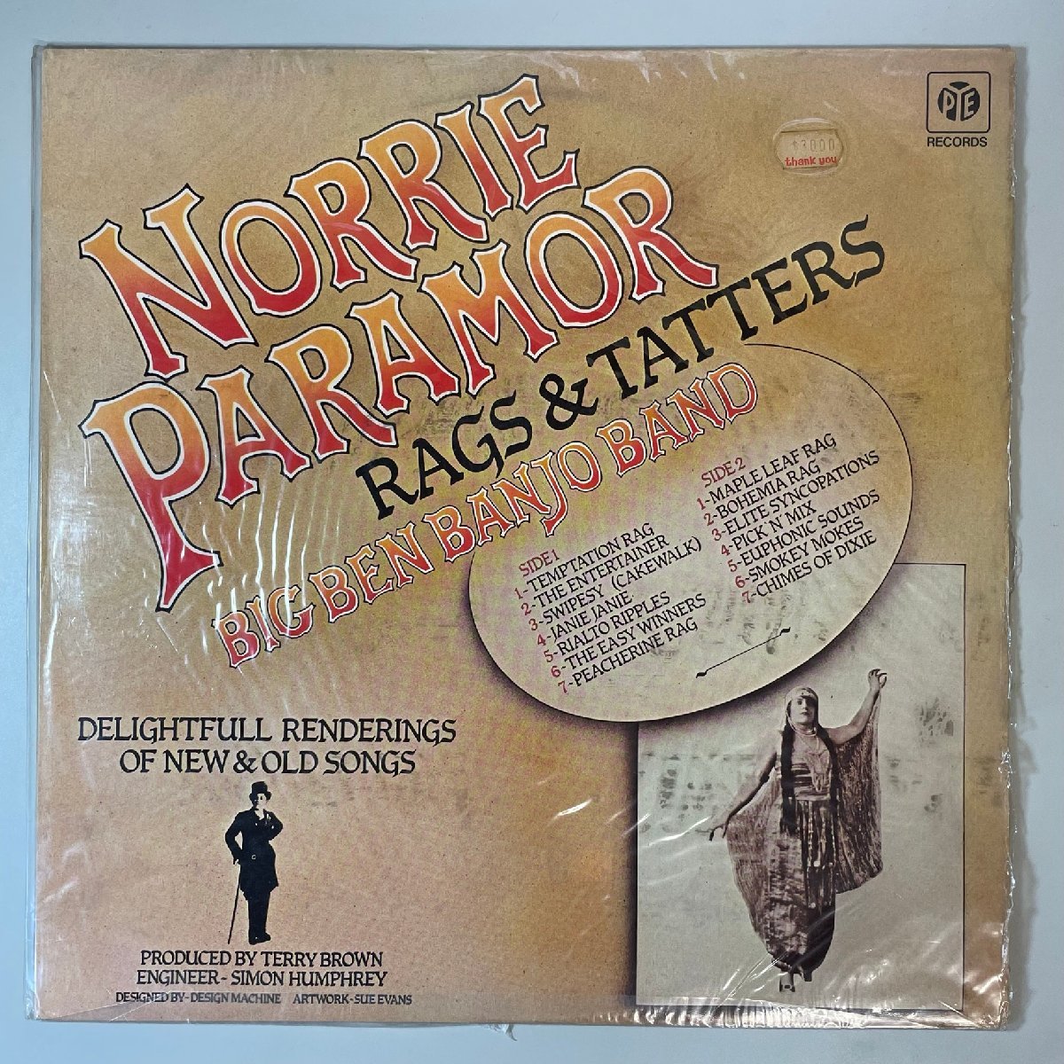 28320★美盤【UK盤】 Norrie Paramor & The Big Ben Banjo Band/Rags And Tatters_画像1