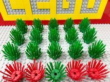 ☆サボテン☆ レゴ　植物パーツ　大量20個　草　雑草　樹木　葉っぱ　多肉植物　( LEGO 荒野 西部劇 ウエスタン_画像2