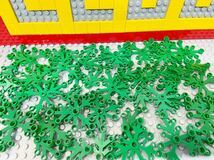 ☆ツタ☆ レゴ　植物パーツ　大量50個　葉っぱ　草　蔦　ツタ　緑　つた　( LEGO 森 木 お城シリーズ　B12412_画像2