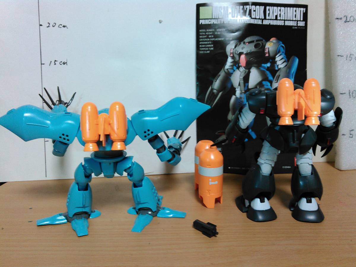 お買い得商店街 ズゴックE ハイゴッグ 1/144 HGUC 完成品 ジャンク ガンダム 完成品