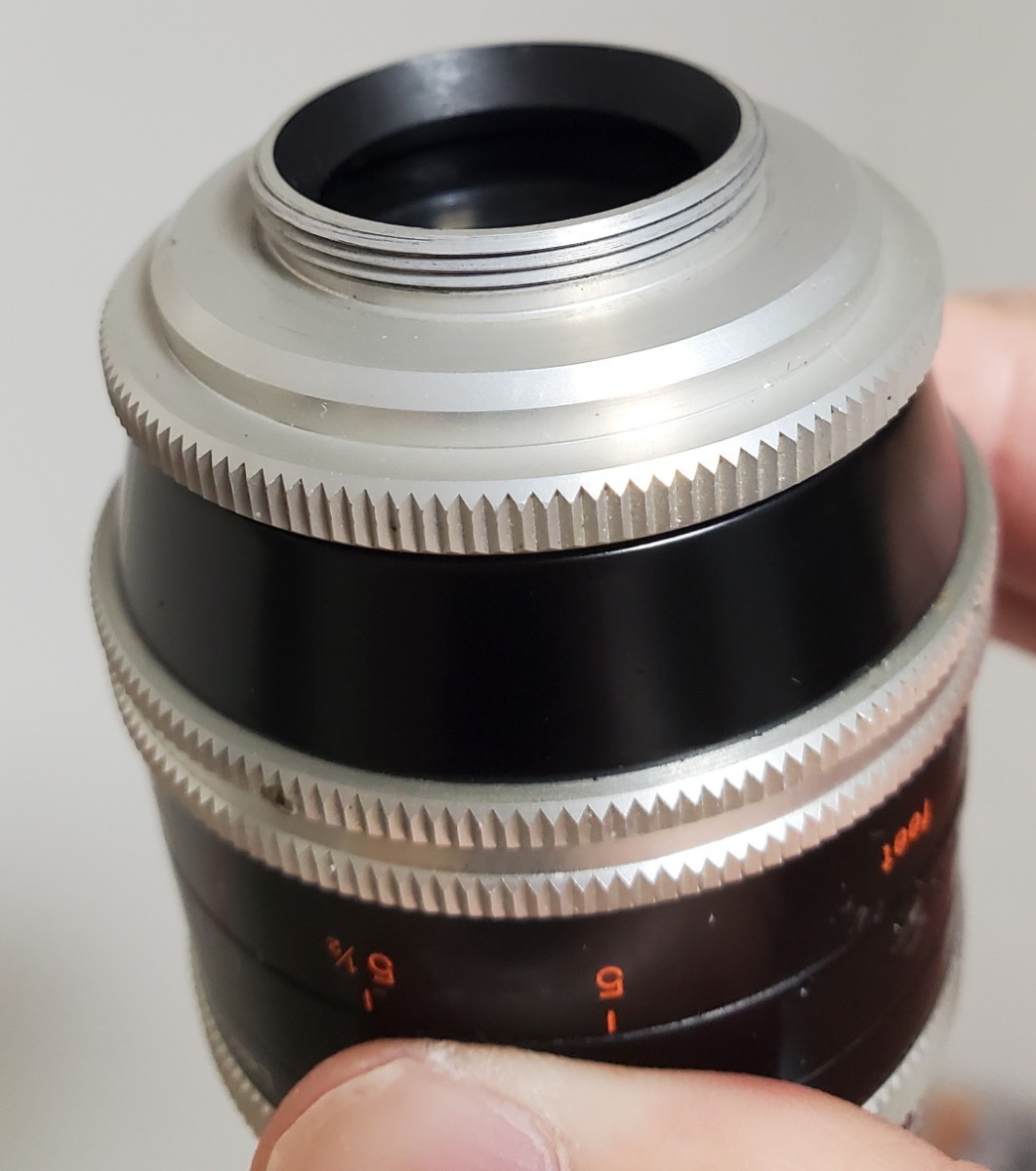 Kern-Paillard switar 75mm F1.9 ケルン スイター シネマレンズ C