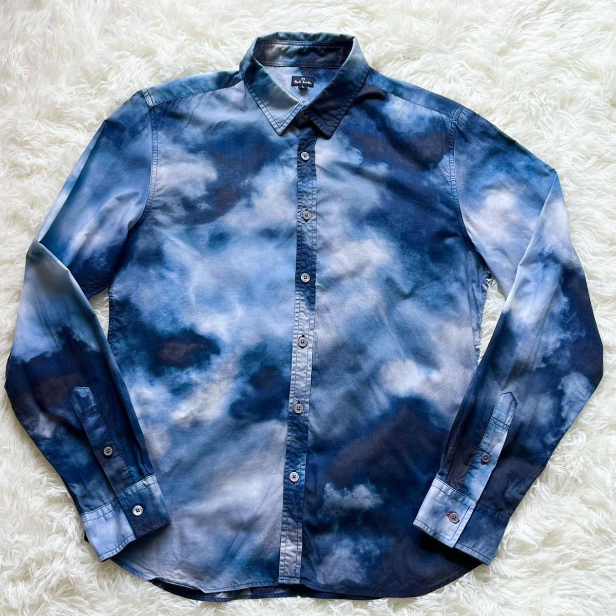 美品/Lサイズ○ポールスミス【優雅なオシャレ】長袖シャツ PS Paul