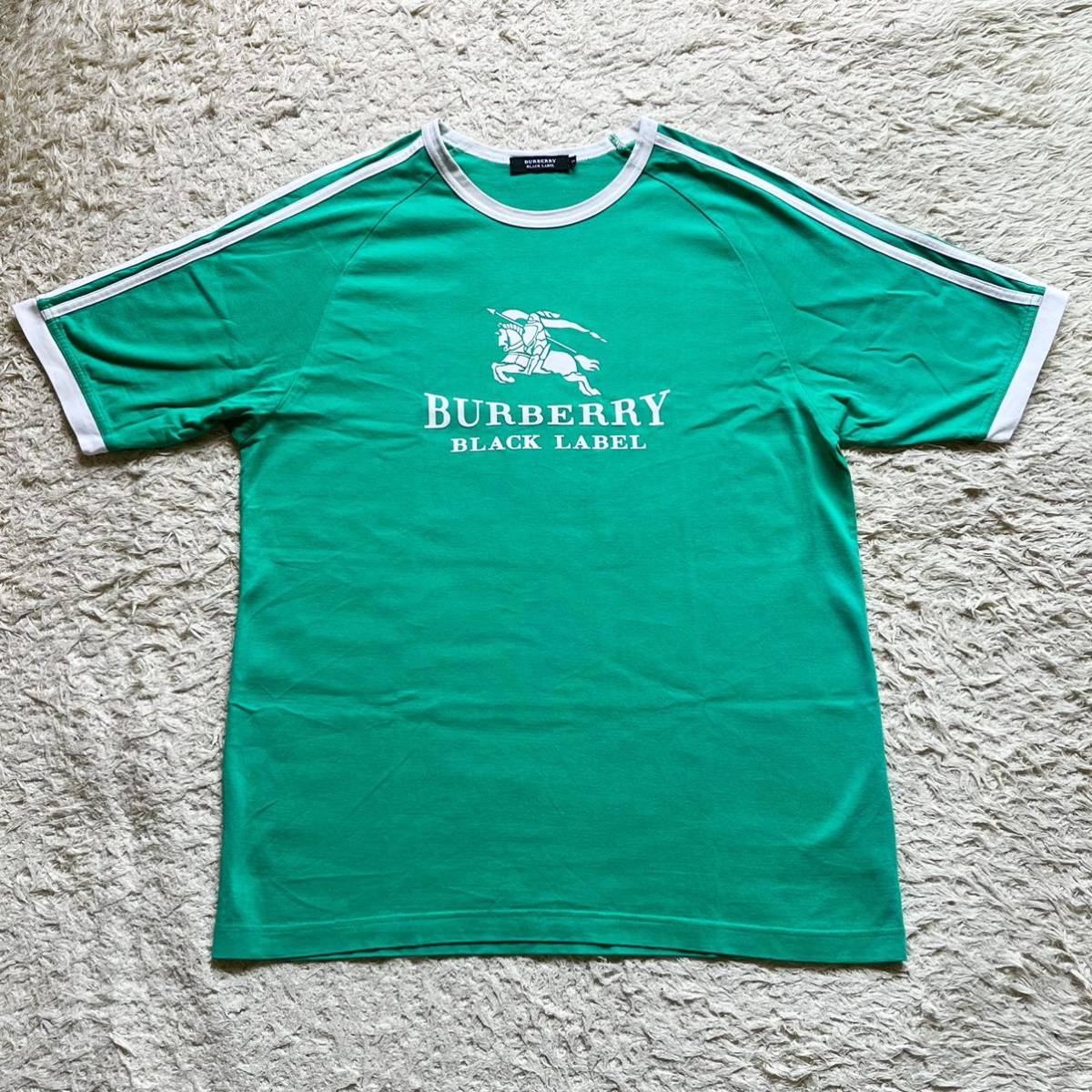 極美品○BURBERRY BLACK LABEL【夏の主役】バーバリーブラックレーベル