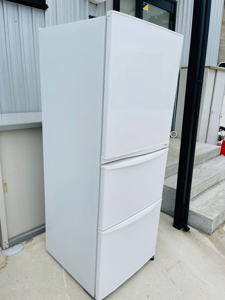 管理KRR230】TOSHIBA 2014年 GR-G34SY 340L 3ドア冷凍冷蔵庫 自動製氷 