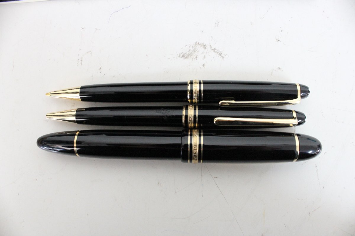 △MONTBLANC モンブラン マイスターシュテュック 万年筆 ボールペン