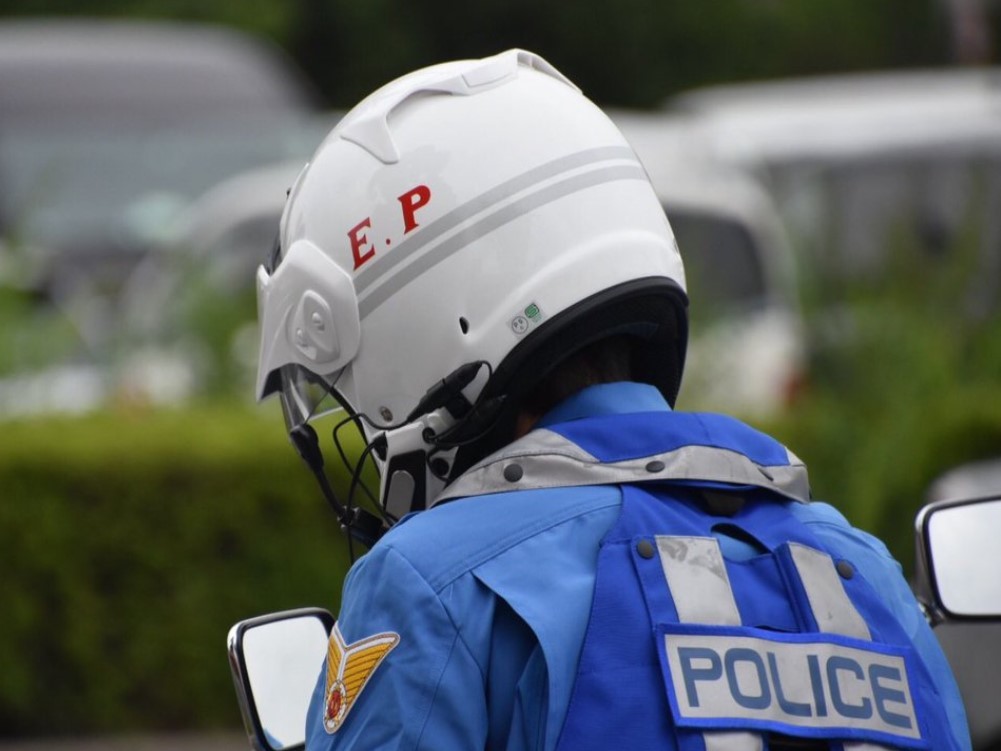 Policegoods 最後の1個 白バイ隊 高速隊員が愛用 ヘルメットインナー 着用時のムレ等防止 2枚1組 入荷予定なし 白バイ興味津々