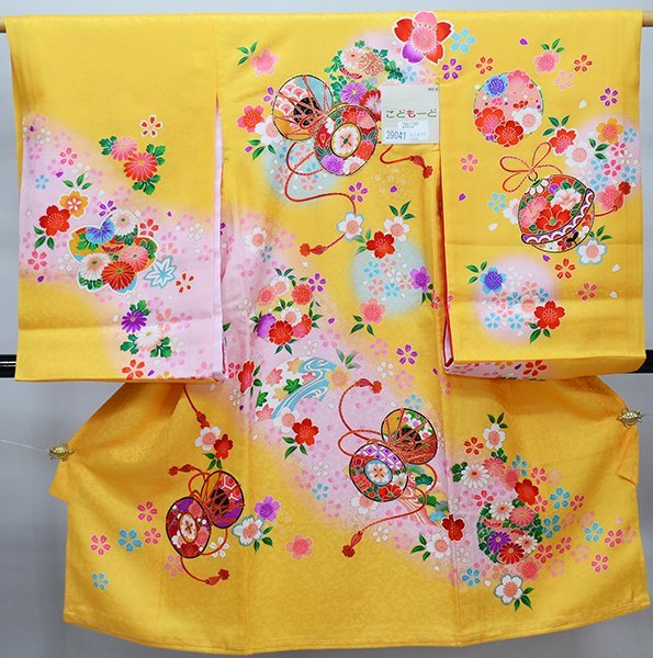 Yahoo!オークション - お宮参り産着 女児 女の子 正絹 のしめ 金刺繍