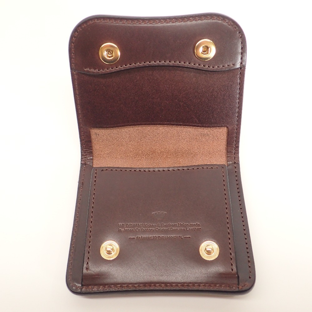 美品 WILDSWANS ワイルドスワンズ PALM パーム クロコダイル コイン
