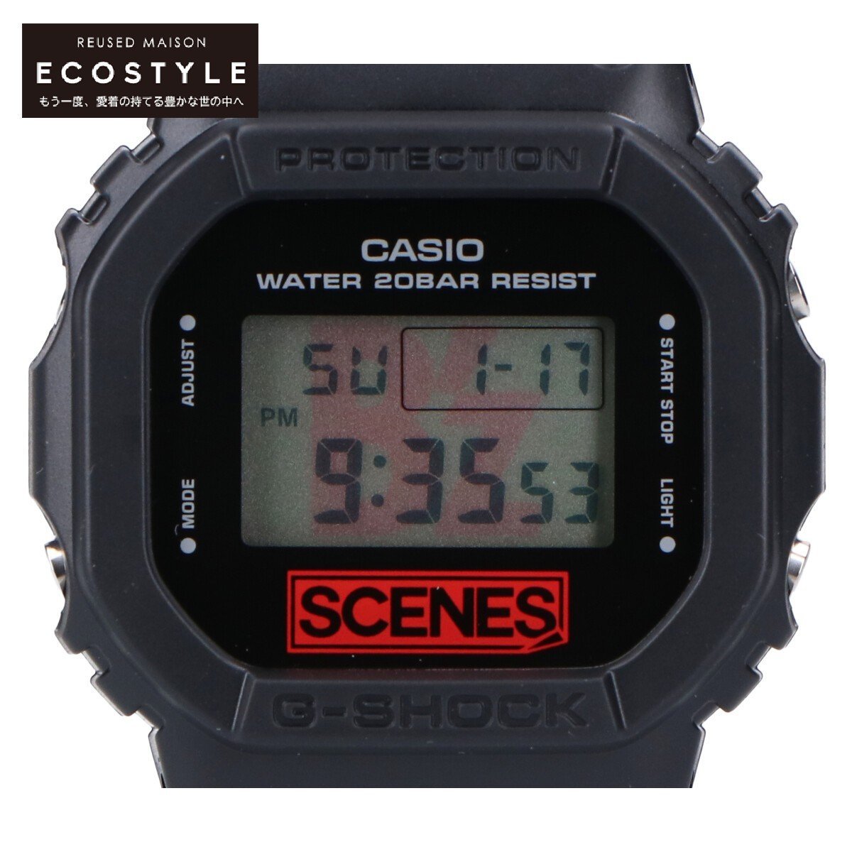 新品同様】G-SHOCK ジーショック DW5600-BZ B'z 30th Year Exhibition