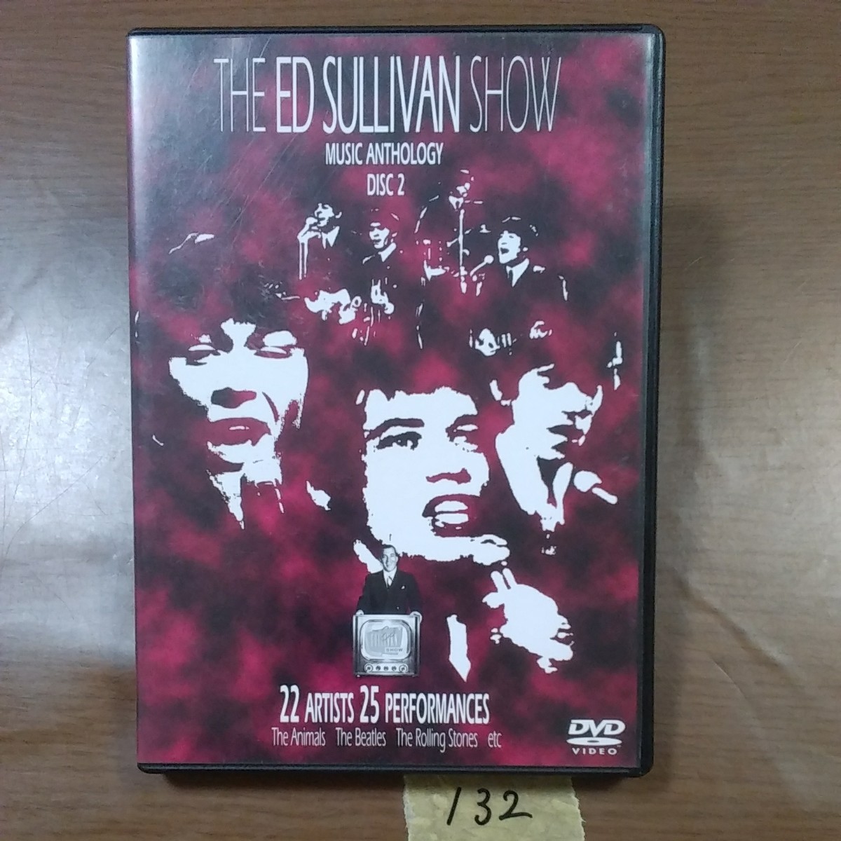 132.　DVD　エド・サリヴァン・ショー　ミュージック・アンソロジー　DISC 2　アニマルズ　ビートルズ　ローリング・ストーンズ　他_画像1