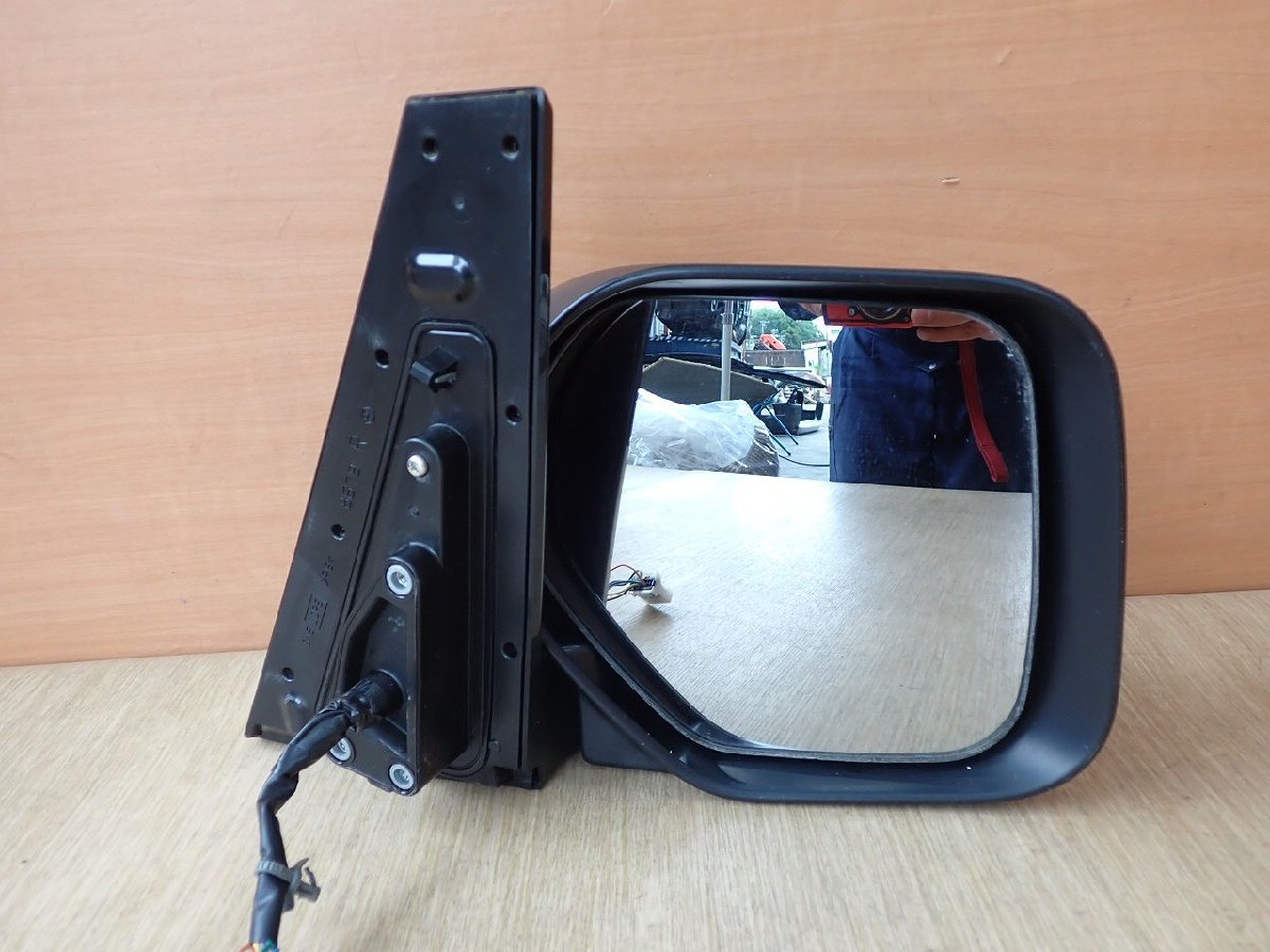 H19 Delica D:5 CV5W right door mirror / right side mirror / right mirror / driver`s seat side mirror 