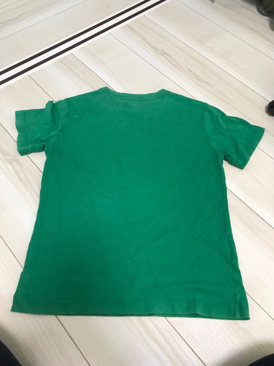 チャンピオン　Tシャツ　緑　Sサイズ　Champion 半袖Tシャツ ポケットTシャツ