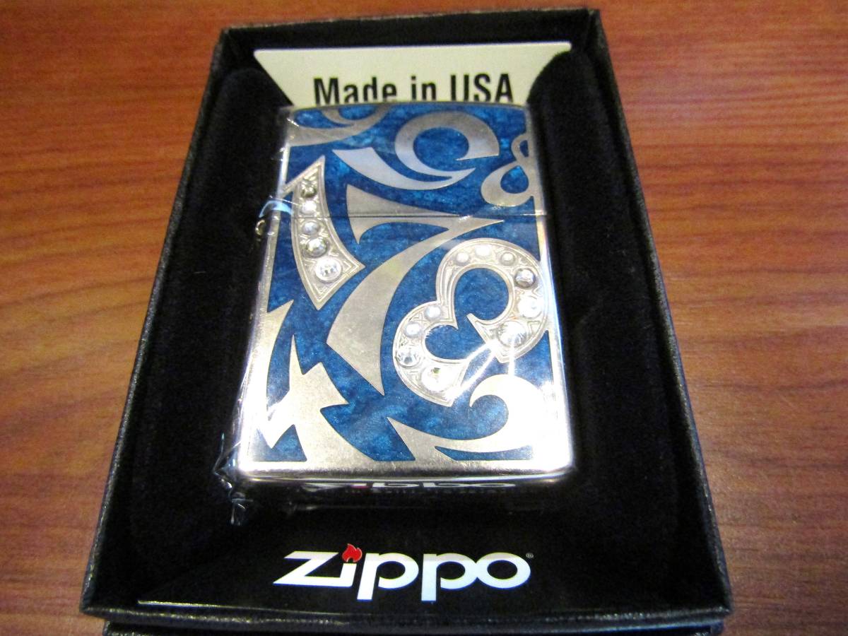 ジッポ zippo アーマー Armor ニューダイアル スワロフスキ 2008年-