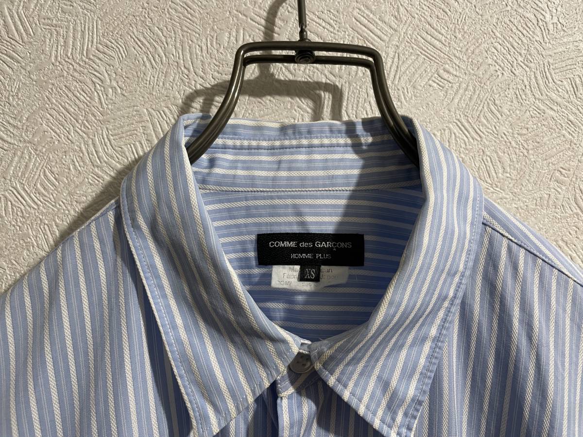 ◯ COMME des GARCONS HOMME PLUS ベアブリック ストライプ シャツ / コムデギャルソン オムプリュス メディコムトイ  XS Mens #Sirchive